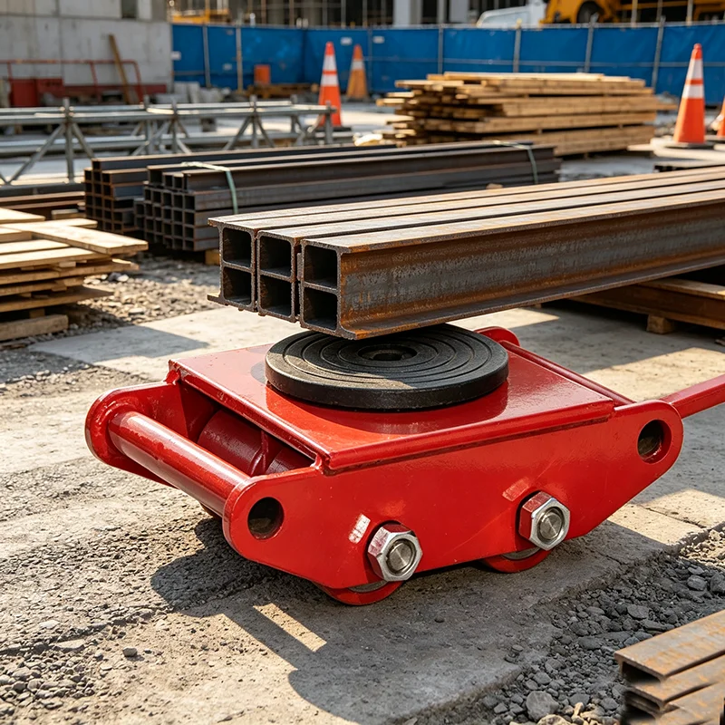 Industrial Electric Skate Tank Wireless Remote Heavy Load Moving Trolley