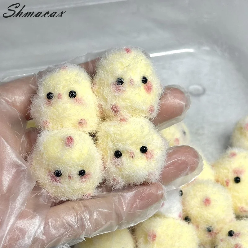 1PC Miniature Slow Rebound Relief Squeeze Toy Sticky TPR Squishy Mini Chick Stress Relief Squishy New Fidget Prop