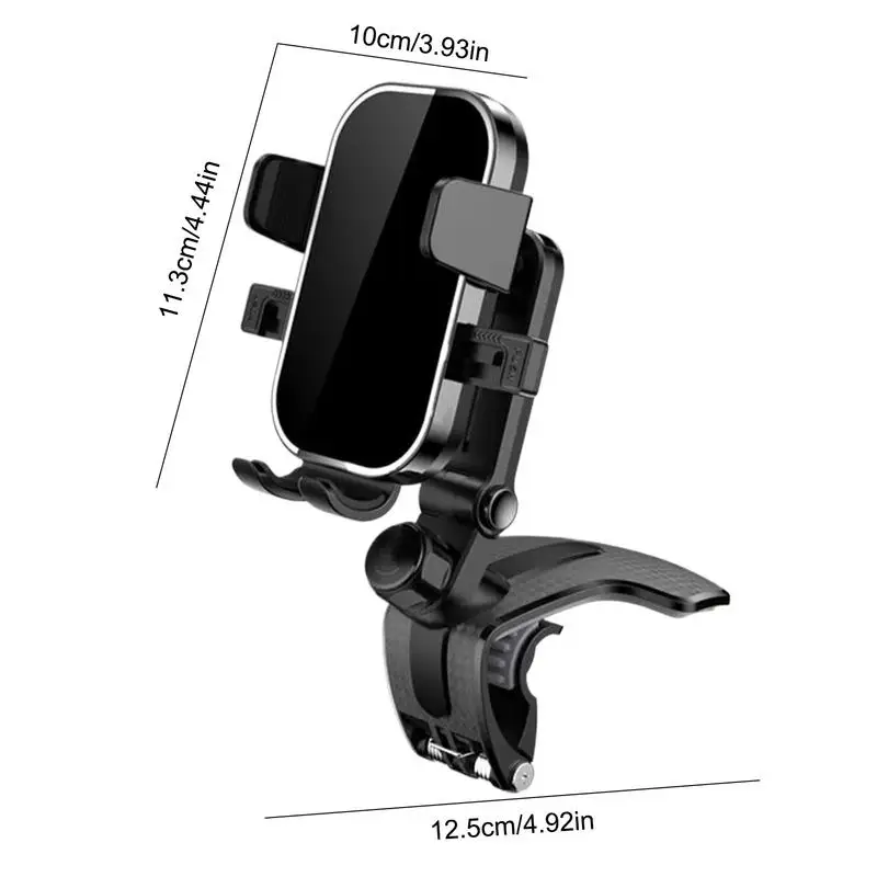 Dashboard Cell Phone Holder Portable Phone Mount Dashboard Phone Holder Portable Electronic Device Mount Dashboard Car Phone