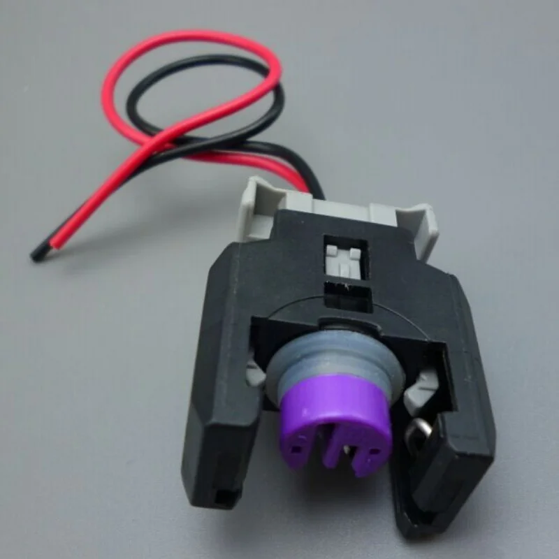 1pcs 2 Pin/Way Fuel Diesel Injector Plug Electrical Connector For Skoda Roomster  Piezo Buick Chevrolet 13816706