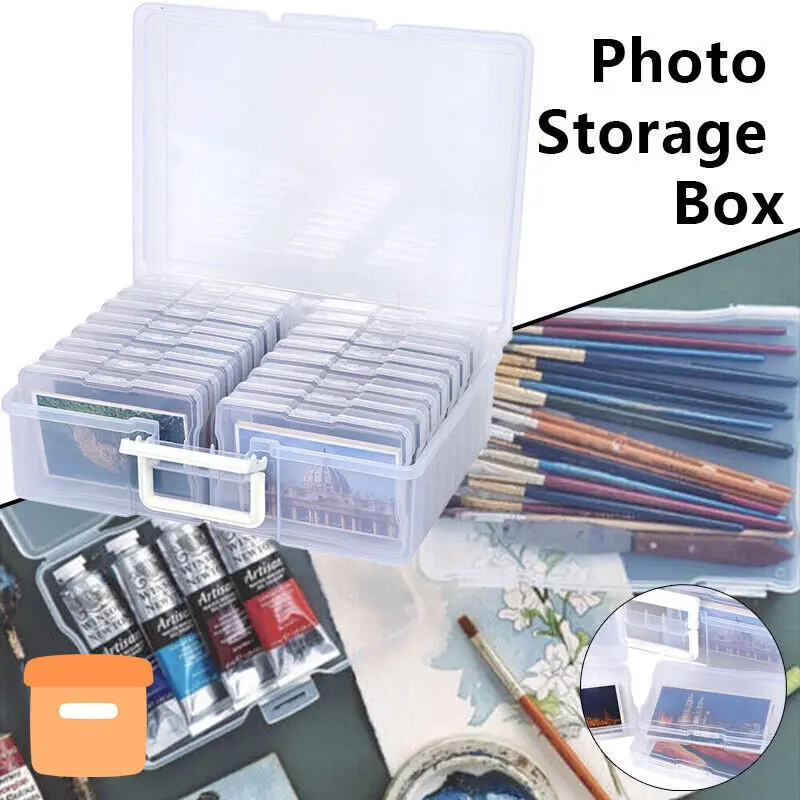 Photo Storage Box Case Set Store 600 4X6