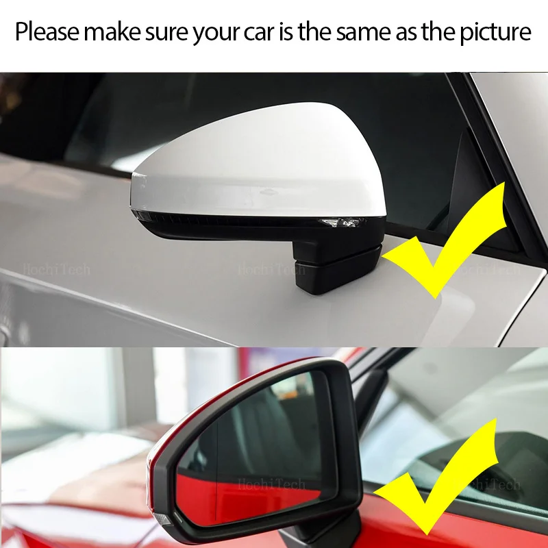 Rearview Mirror Cover Wing Side Rear view Mirror Cap Fit For Audi TT TTS RS TTRS MK3 8S 2015-23 R8 2016- 2023