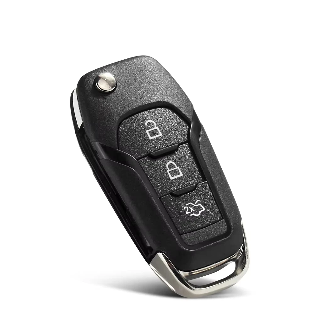 OHMSEN For Ford Remote Car Key Fob Shell Case F150 F250 F350 Explorer Ranger KA Fiesta Mondeo Focus Kuga Escort 2/3/4 Buttons