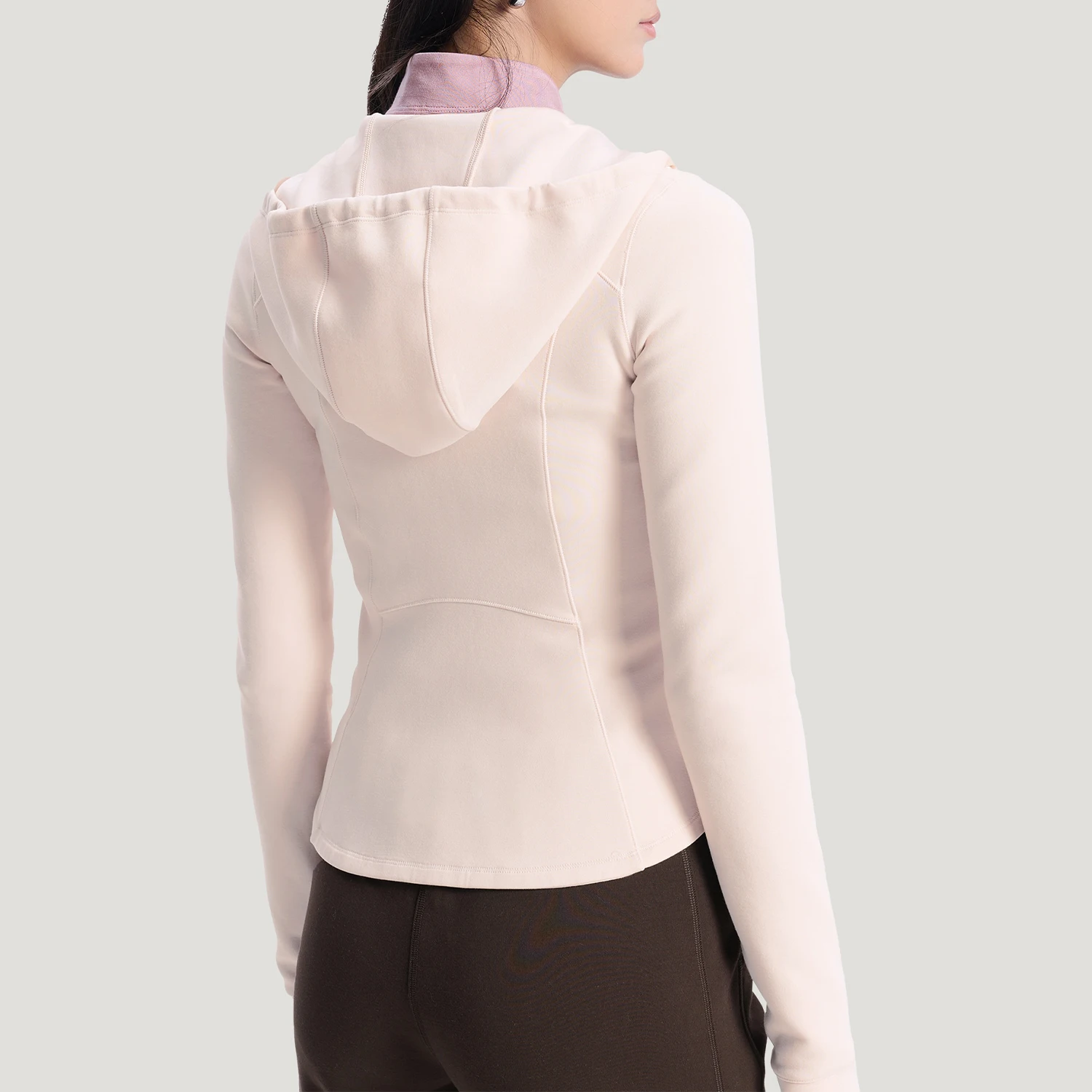 Adidas genuine SOFTLUX new women's light pink casual jacket jacket KH2701