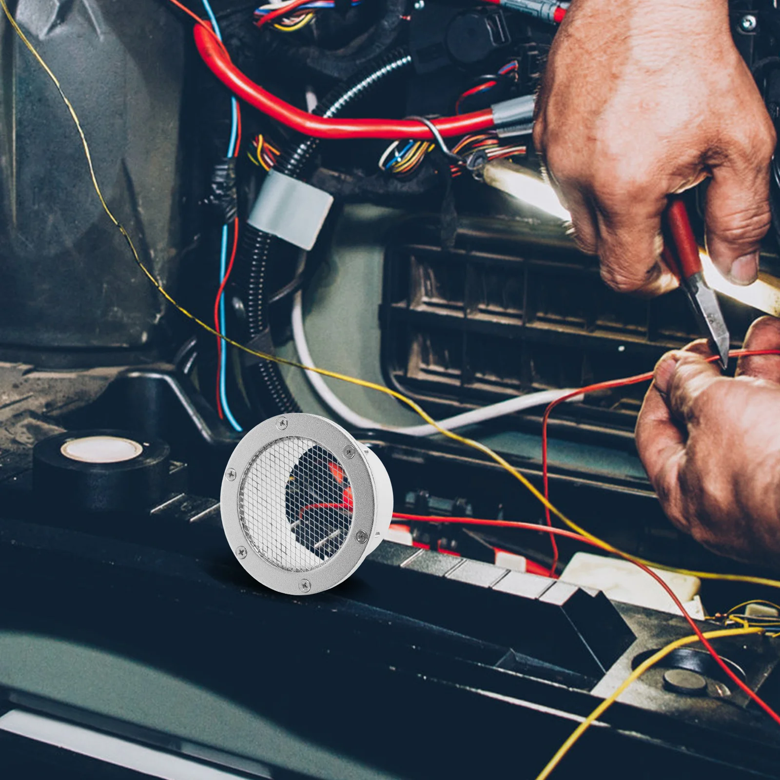 

Car Modification Part Bumper Intake Grille Mesh Aluminium Alloy Durable Sleek Minimalist Design Quick Installation