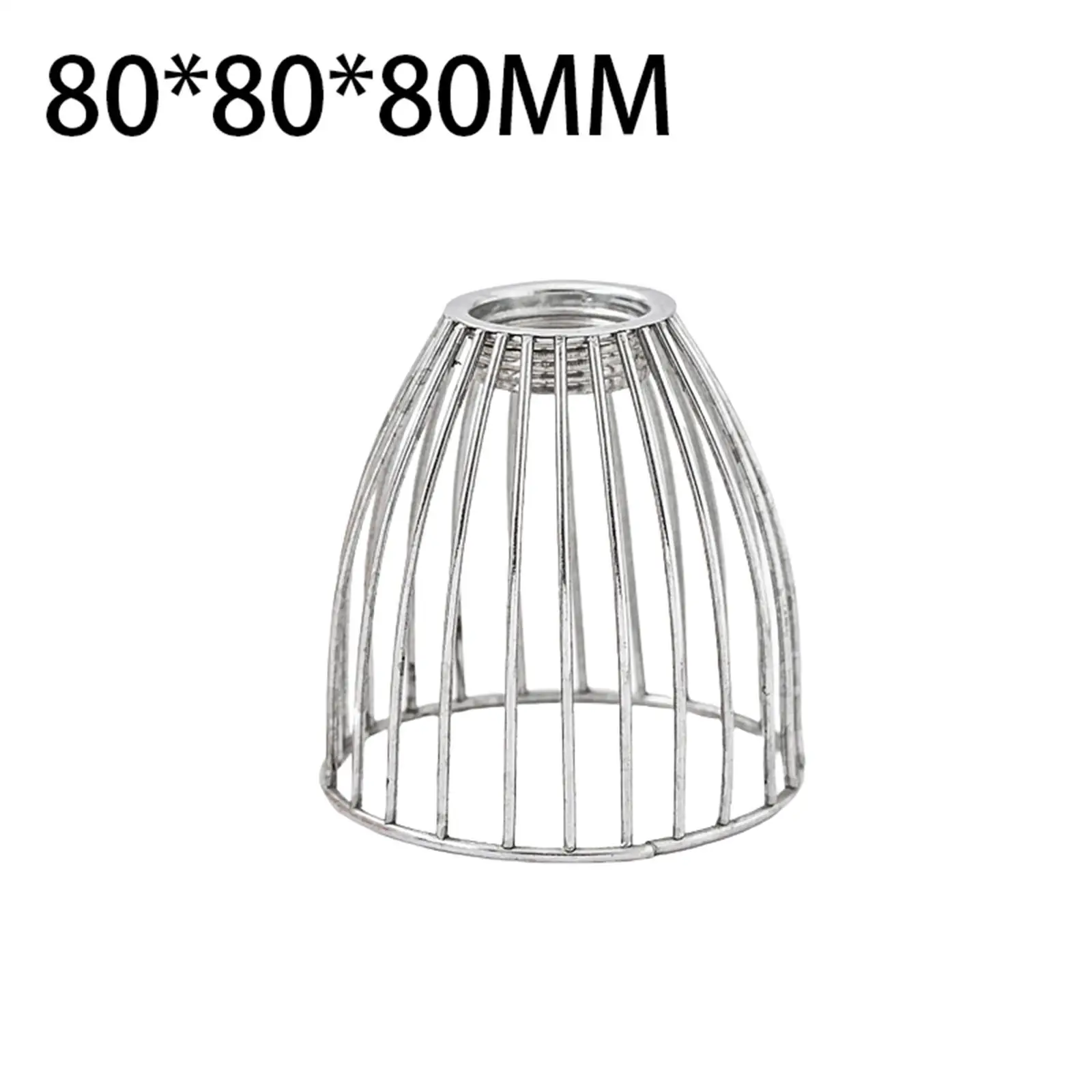 Pendant Lampshade Decorative Industrial Small Minimalist Bulb Guard for Light Fixtures for Dining Room Bedroom Dorm Kitchen