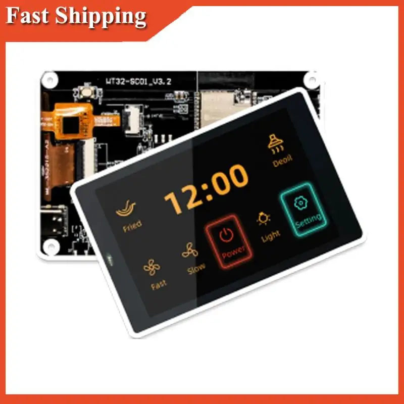 Efficiente scheda di sviluppo ESP32-S3 da 3,5 pollici - WT32-SC01 PLUS con schermo LCD multi-touch capacitivo 320X480 Bluetooth integrato