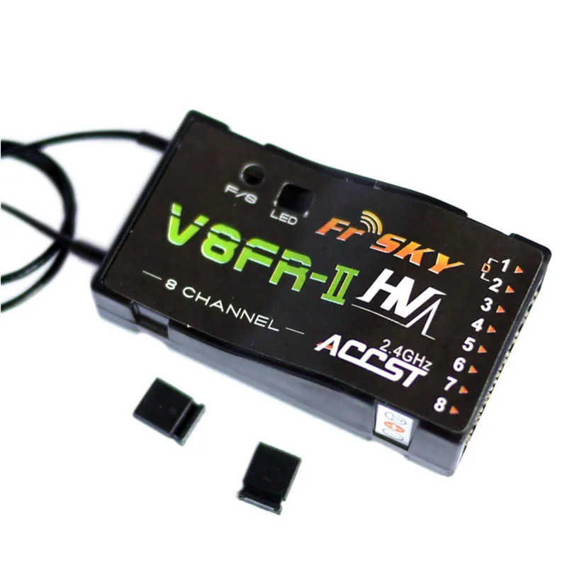 FrSky V8FR-II HV 2.4GHz 8Channels ACCST Receiver Compatible with all FrSky modules V8_mode / D_mode