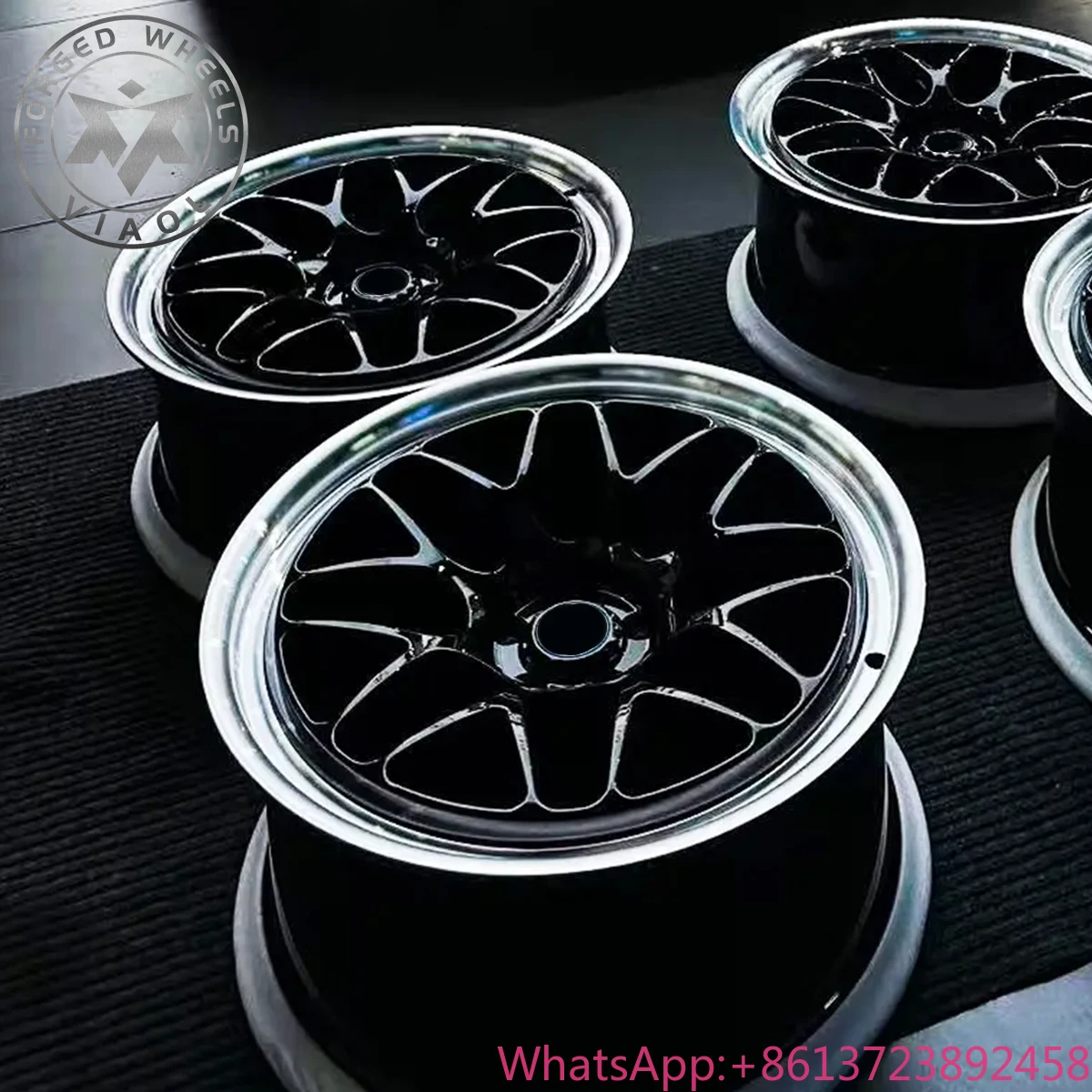 

Viaol Style Custom Forged 1-Piece Step Lip Wheels 19-21" 5x114.3 5x120 JDM Deep Dish for BMW G8x M3 M4 Civic FK8 Supra
