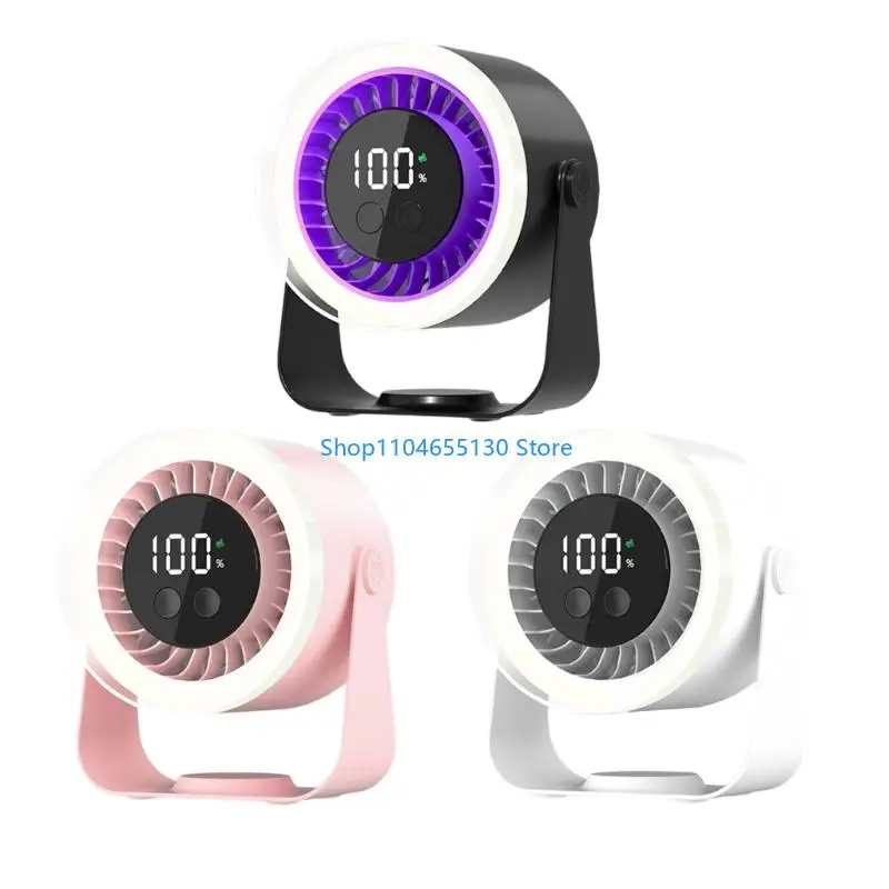 

Настольный электрический вентилятор на рабочем столе мини -вентилятор USB Зарядка подвеса маленький электрический вентилятор 9