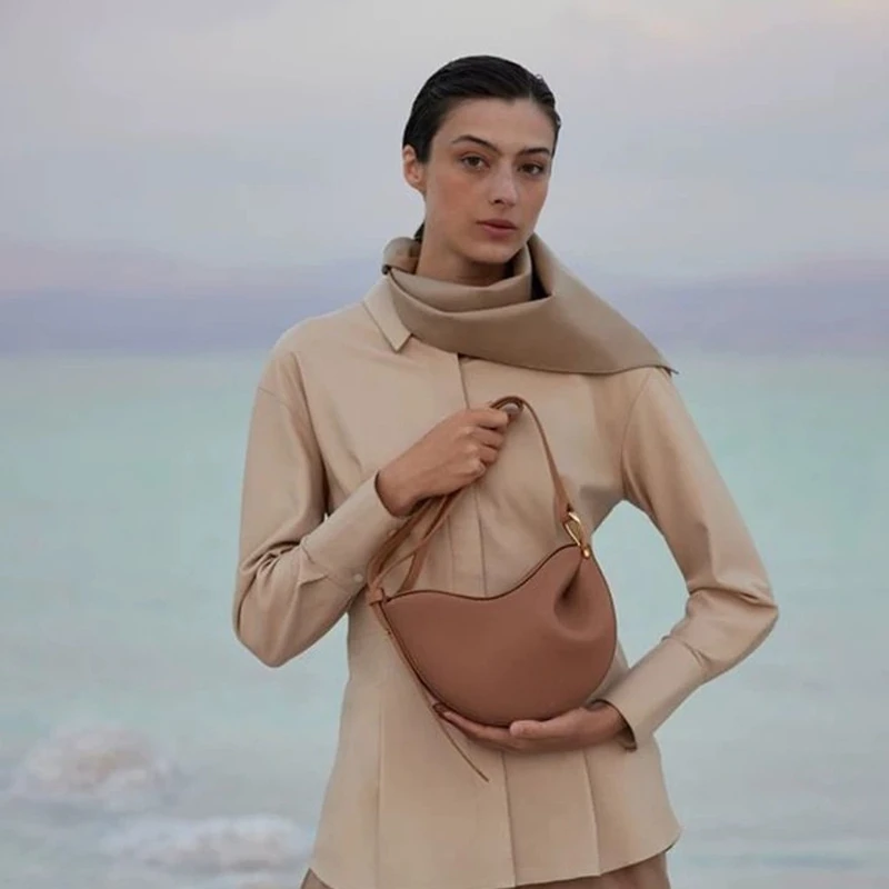 

Сумка-кроссбоди Pea Bag с узором личи, женская сумка через плечо