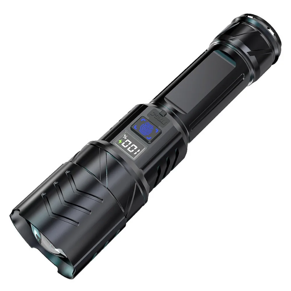 

Long Range Powerful LED Flashlight 3 Modes Lighting Waterproof Zoomable Torch Long Battery Life Handheld Portable Hand Lamp