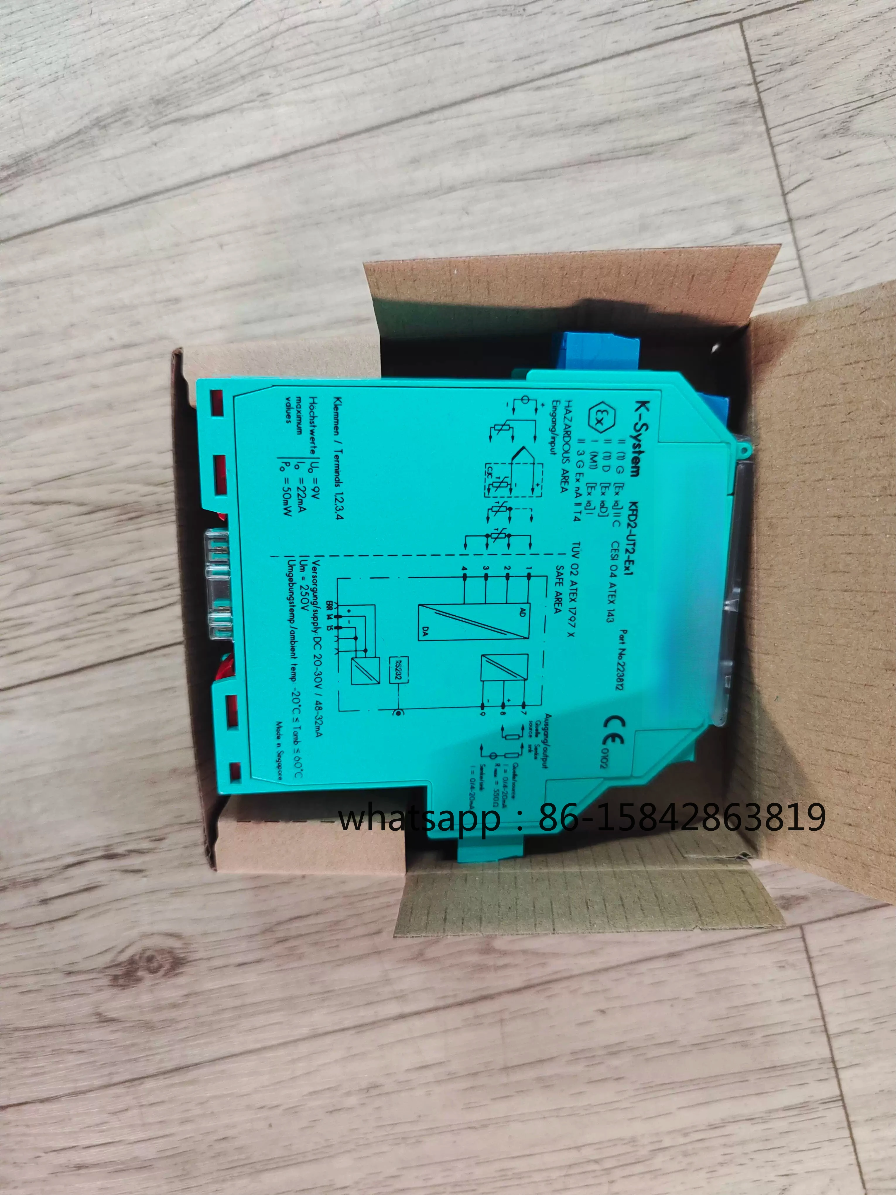 Genuine Safety Barrier KFD2-UT2-EX1 KFD2-UT2-EX2 KFD2-UT2-1 KFD2-UT2-2