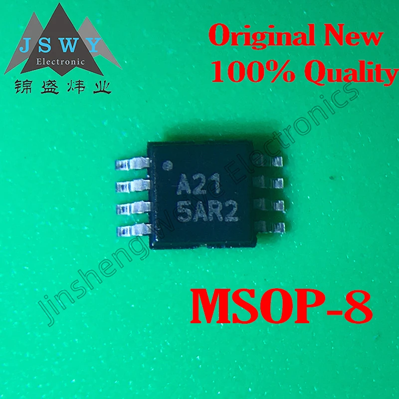 

5PCS analog-to-digital converter ADS8321EB ADS8321E silk screen A21 MSOP-8 100% brand new original