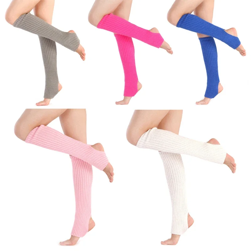 50cm Women Sweet Japanese Lolita Leg Warmers for Girls Gothic Long Socks Y2K Knitted Dance Yoga Cosplay Heap Heap Socks 