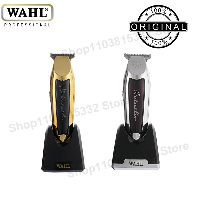 100% Original Wahl 8171 gold Professional 5 Star Cordless Detailer Li Trimmer WAHL 8171 Red For Professional Barbers and Stylist