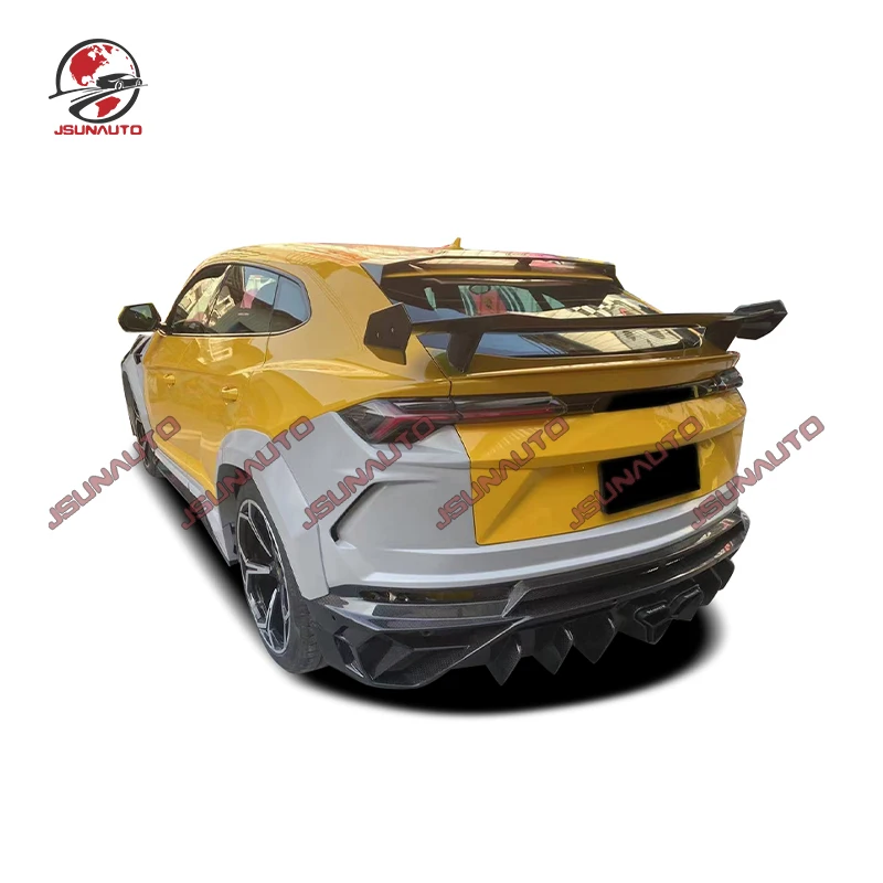 Carbon Fiber Spoiler For Lamborghini urus Refitted MSY Style Carbon Fiber Trunk Wing  High Tail Spoiler For Urus Carbon Body Kit