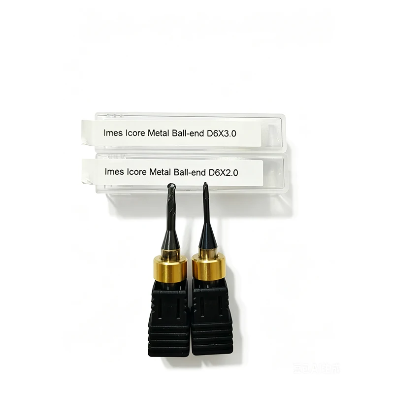 Afbeelding 5: Dental Lab Imes Icore 350i Metalen freesboren CADCAM-snijders Schacht 6 mm, lengte 50 mm Dental Tech Tools