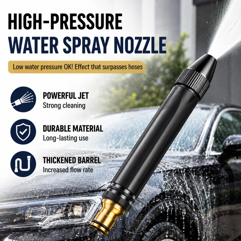 High Pressure Water Gun Powerful Portable Car Wash Pressure Washer Auto Cleaning Tool for Car Motorcycle Bicycle Household