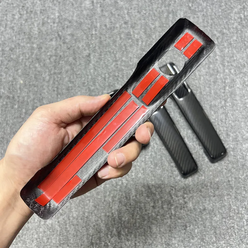 Carbon Fiber Door Handle Cover For Benz G Class G350 G400 G450 G500 G550 G63 W463 W464 W465 Exterior Door Trim Decor Accessories