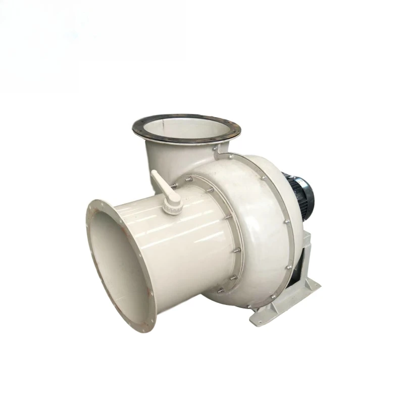 Steel industrial gas fan, centrifugal fan belt drive fiberglass exhaust ventilation