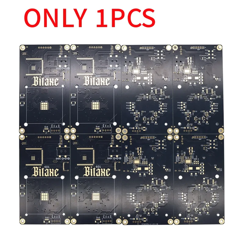 Placa PCB chapada en oro JABS para Bitaxe Gamma 601 Solo BTC Miner solo placa PCB