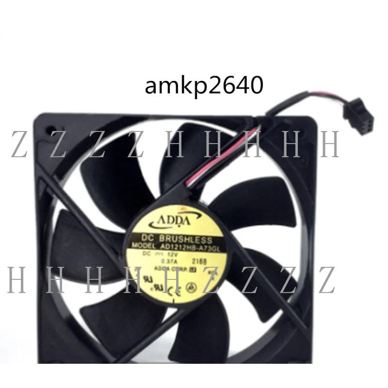 

Z For ADDA AD1212HB-A73GL FAN 120*120*25mm DC12V 0.37A 3pin #am