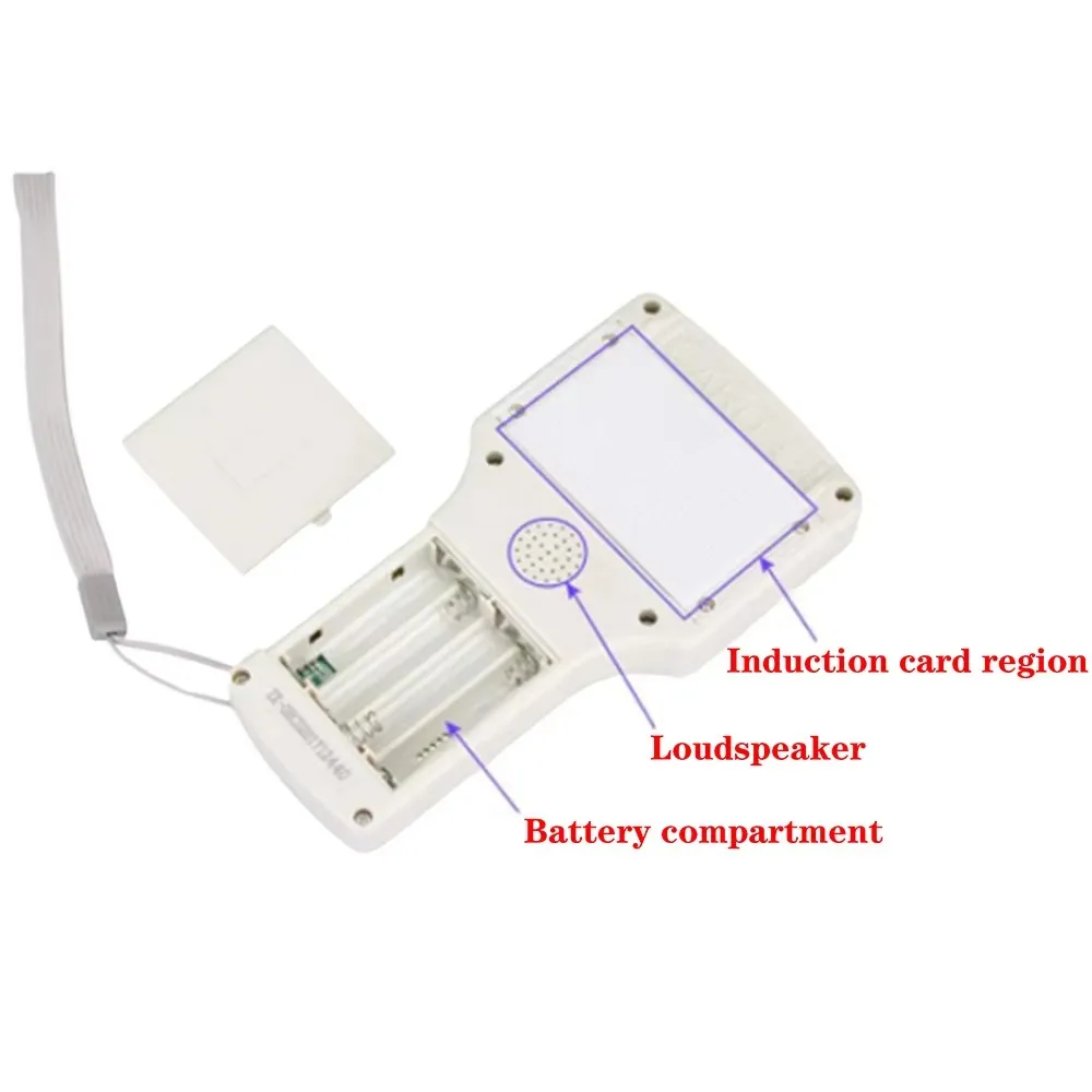 10 Frequency English Version RFID Smart Copier 13.56Mhz UID CUID Chip Card Clone Copier 125KHz T5577 Key Card Reader Programmer