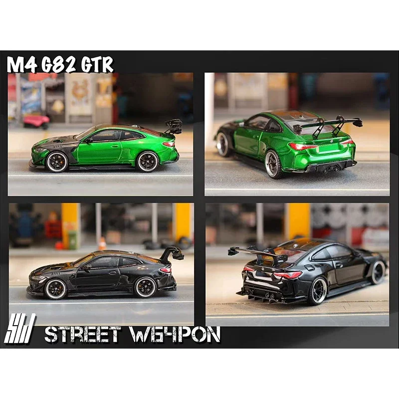

PreSale SW G82 1:64 M4 GTR Competition Full Widebody Kit Diecast Diorama Car Model Collection Street W64pon Warrior