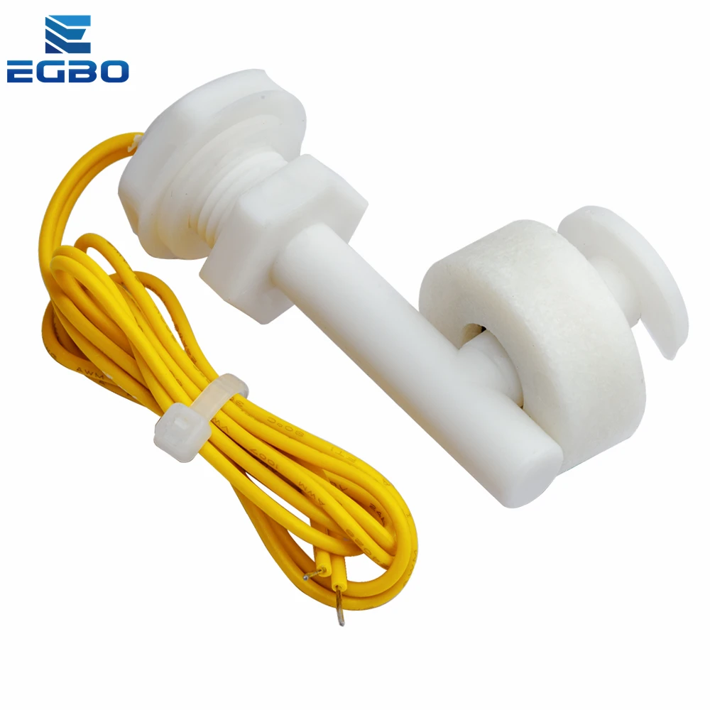EGBO-miniinterruptor de flotador de ángulo recto, Sensor de nivel de agua líquida, CC de 220V, 1 a 10 piezas