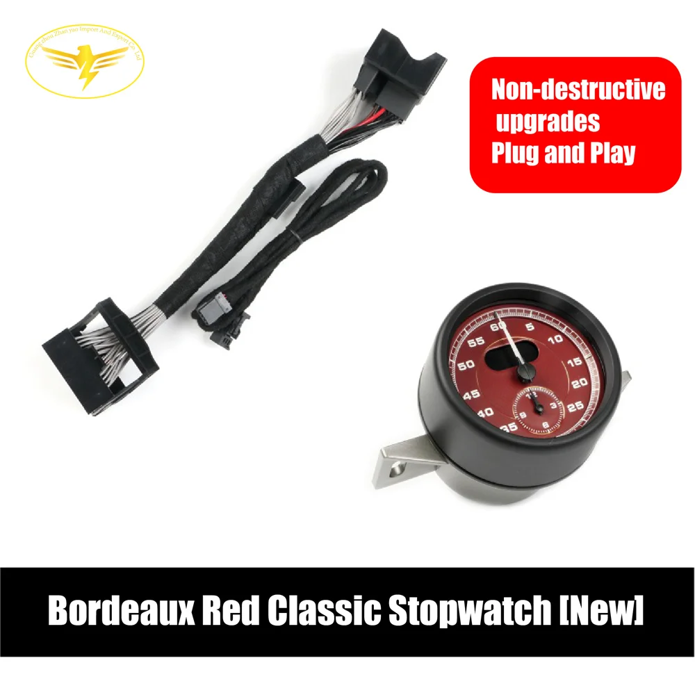 New Condition Chrono Speedometer Clock Stopwatch Sport Auto Part for Porsche  Macan 95B 2014-2024