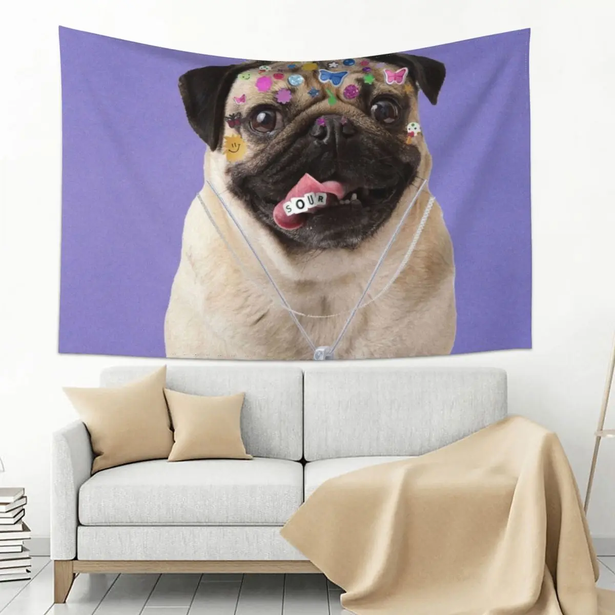

Olivia Redrigo Dog Tapestry