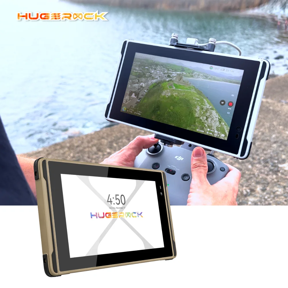 

New for X7 7000mAh Battery 2600 Nit Waterproof IP68 Industrial Octa Core 2.0GHz USB Type-C Rugged Touch 7-Inch Android 13