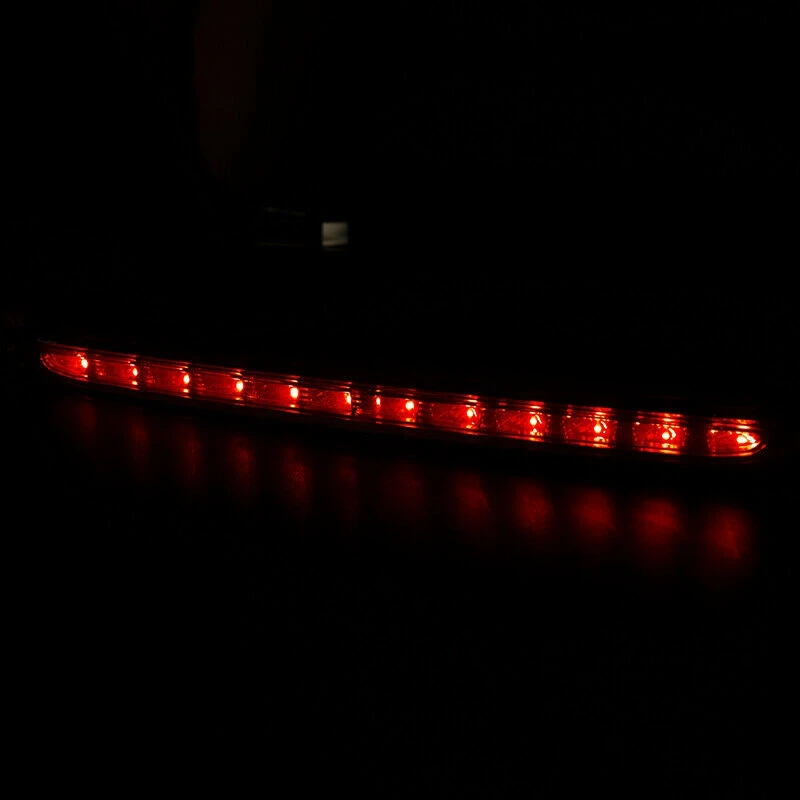 12 LED Bumper belakang 3Rd Brake Stop Light lampu Smoke untuk W211 e-class 2003-2006