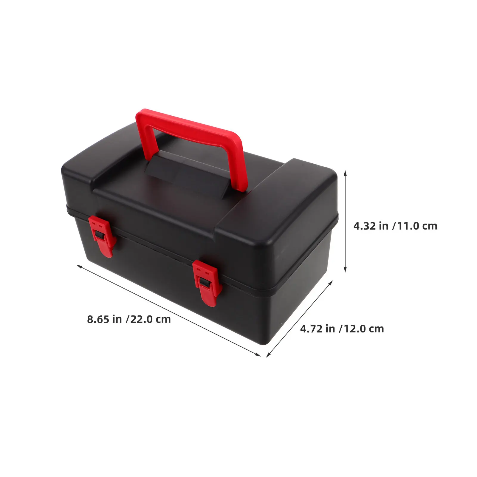 صندوق تخزين للدوّارات 8.65x4.72x4.32 بوصة، فاصل إسفنجي، غطاء محكم، حافظة سفر بلاستيكية محمولة لتنظيم دوّارات المعركة