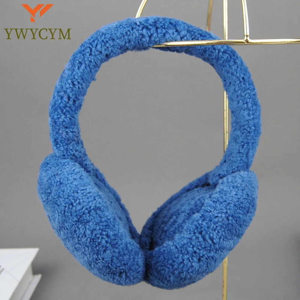 

Наушники для женщин, зимние наушники, мягкий теплый кабель, пушистые настоящие овечьи гранулы, чехлы для ушей для холодной погоды