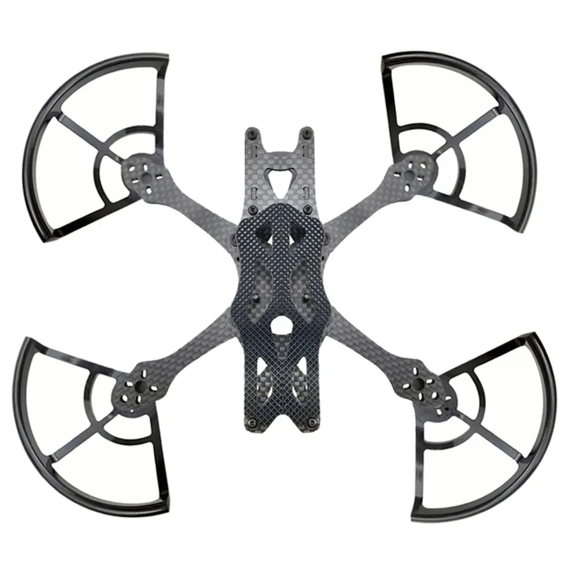 Mini 3-calowy rama z włókna węglowego 150 150mm z ramionami o grubości 4mm do quadkoptera wyścigowego FPV