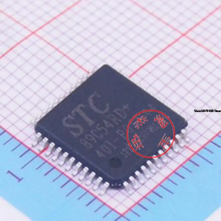 

5 шт. STC89C54RD + 40C-LQFP44G оригинал