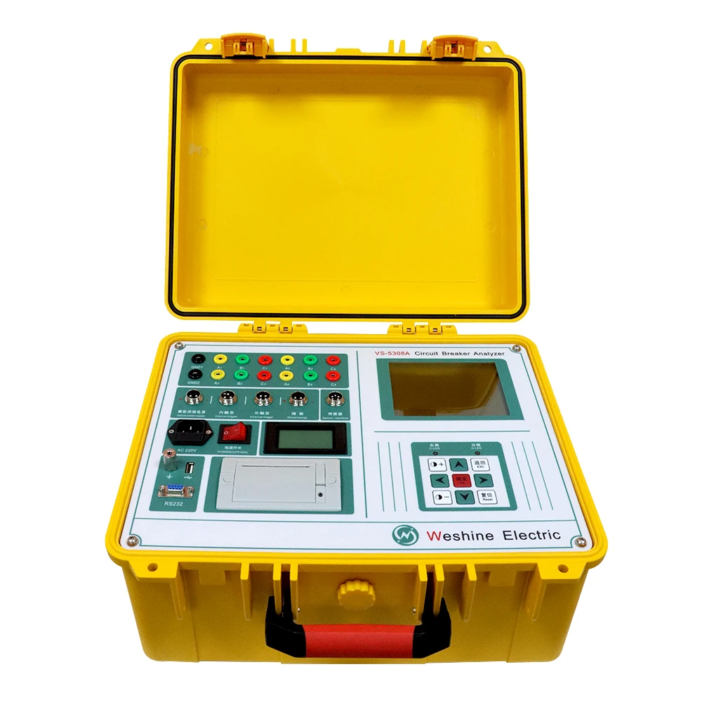 Vibration Analysis Instrument For Mechanical Characteristics Circuit Breaks Analyzer