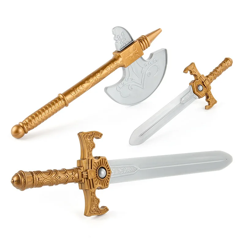 Cavaliere medievale gioco di ruolo per bambini Boy Shield Soldier Performance Prop Toy Set Royal Knight abbigliamento Set da 10 pezzi