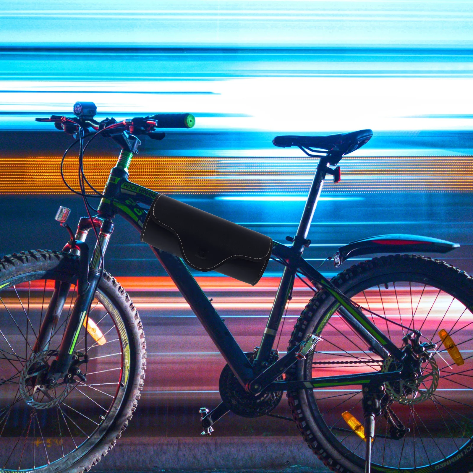 

1 pc Motorcycle Luggage Bag Bike Side Pouch Waterproof Large Capacity Tool Storage For Road Mountain Folding Bikes