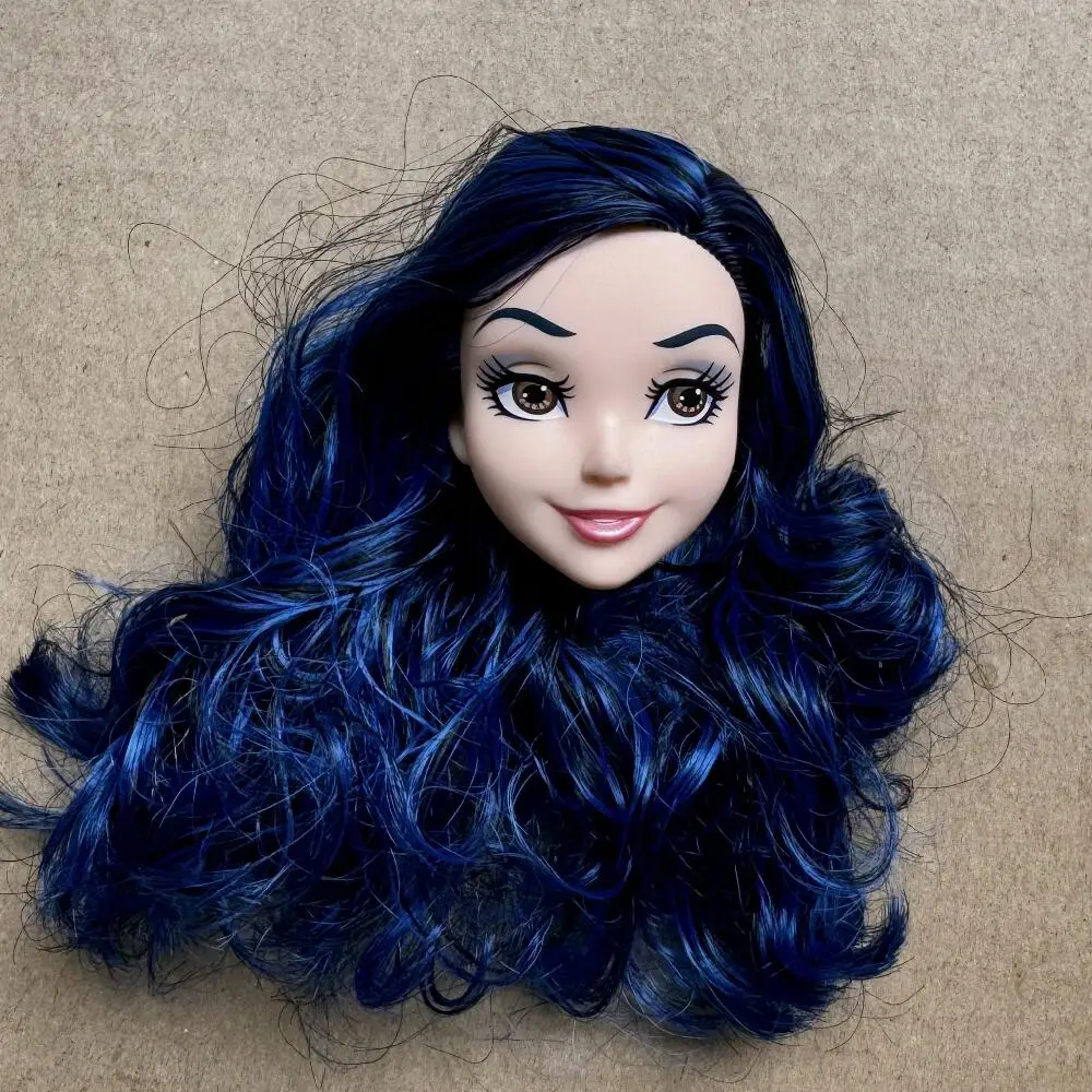 1/6 Princess Doll Heads Solid Girls Head For 30cm Body Kids DIY Toys Birthday Gifts view 4