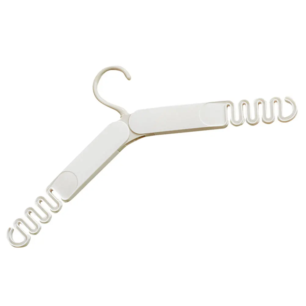 

Foldable Hanger Folding Clothes Travel Hangers Portable Laundry Drying Rack Underwear Student