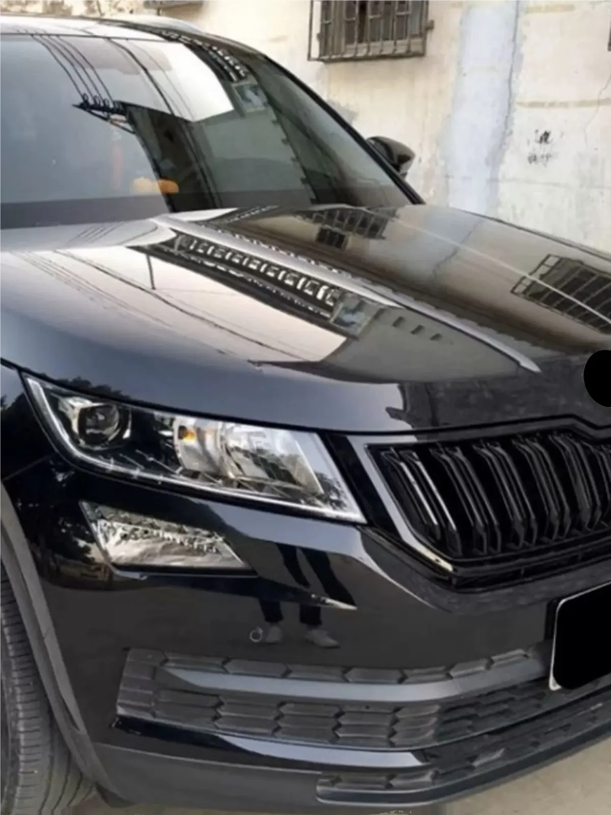 Auto Front Stoßstange Grill für Skoda Kodiaq 17-21 Kodiaq GT geändert Maske Net Kühlergrill Montage körper kit auto Zubehör