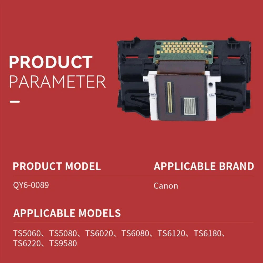 

Printhead Printer Head printer for Canon QY6 0089 TS5060 TS5080 TS6020 TS6080 TS6120 TS6180 TS6220 TS9580 Print Head