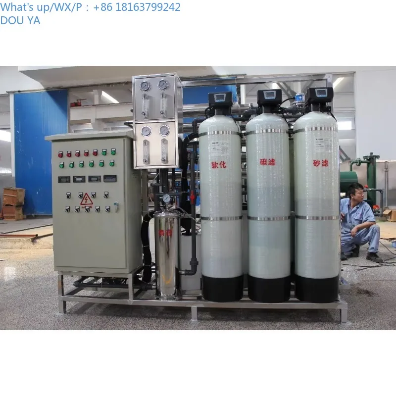 2026 1000 LPH (1 M3/hour)Reverse Osmosis System Desalination Section and Pure Water
