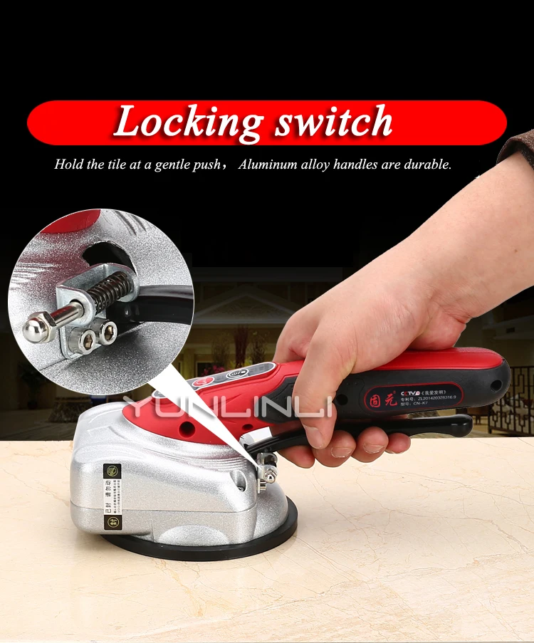 Cordless Ceramic Tile Installing Machine Portable Lithium Electric Ceramic Tile Vibration Machine Wall Brick Tile Tool