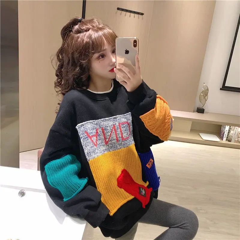 

Coquette Sweatshirts Women 2024 Graphic Aesthetic Tops Sweatshirt Pulovers Star Clothes Korean Fashion Vintage Streetwear Autumn