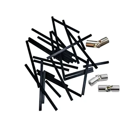Technical Building Blocks powered function refit parts Metal universal joints 61903 Carbon Fiber Cross Axle 4519 3705 32073