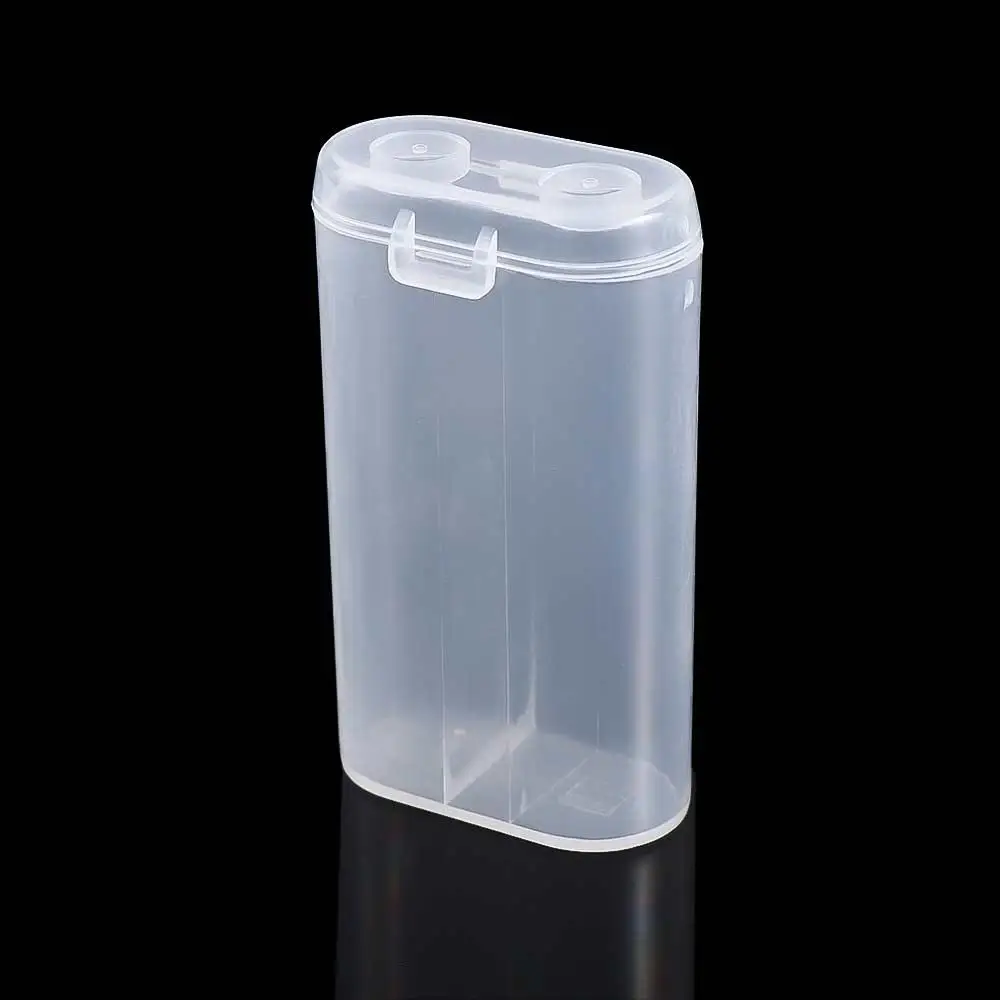 Power Bank Cases 2X18650 Battery Storage Box Transparent Batteries Container Battery Storage Boxes Battery Box Battery Holder